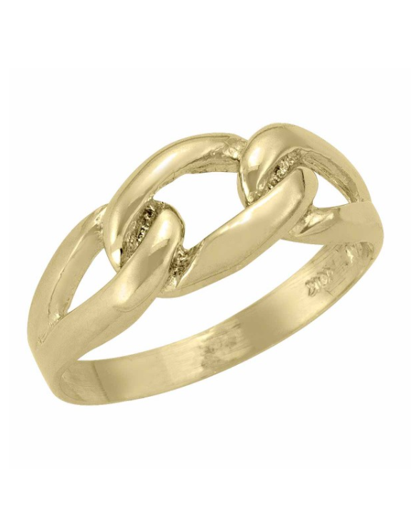 Bold Fancy Knot Ring in 10K Yellow Gold