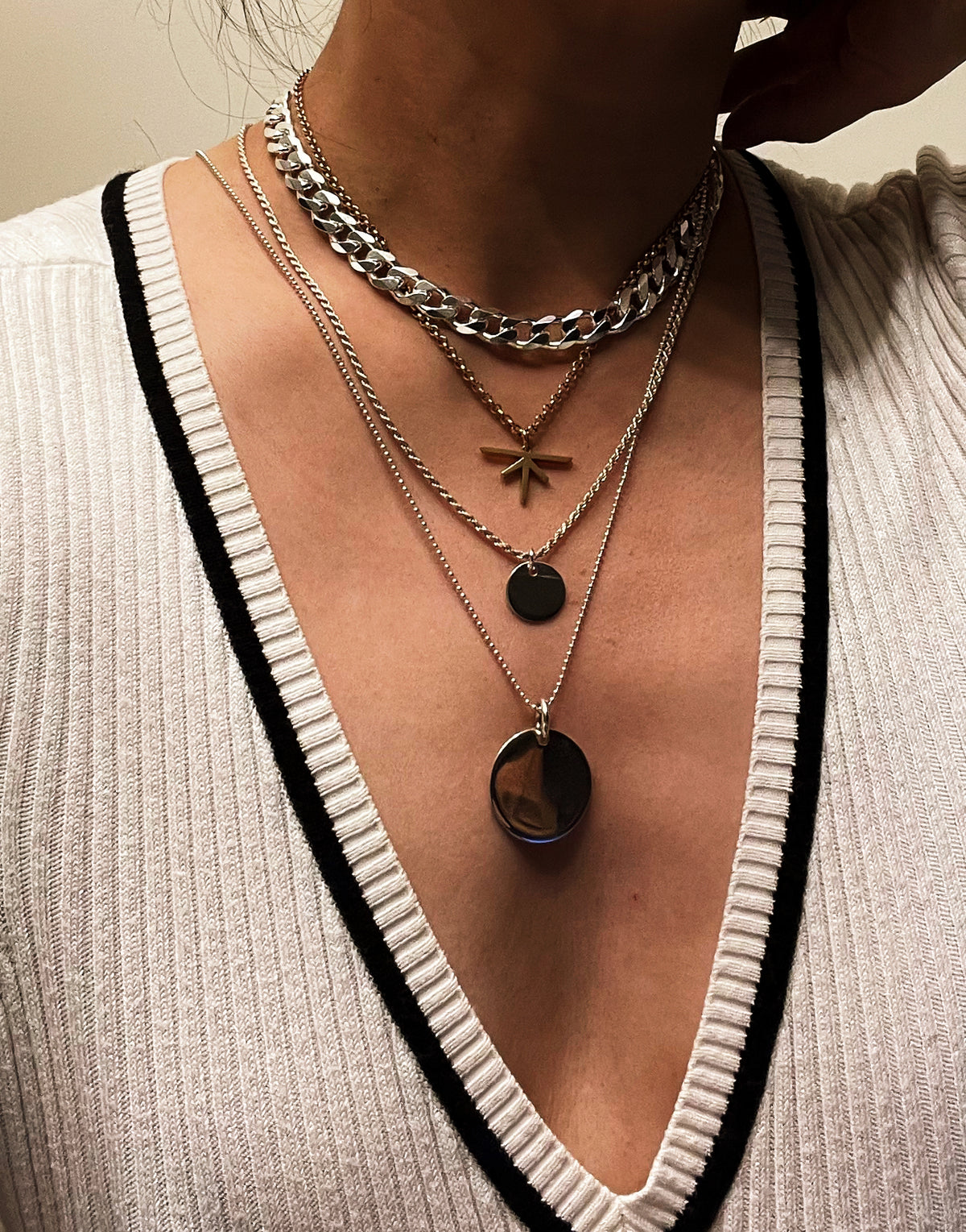 Bold Curb Chain in Sterling Silver