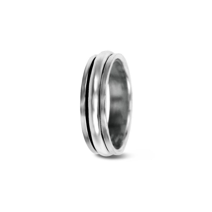 Spin Ring in Sterling Silver