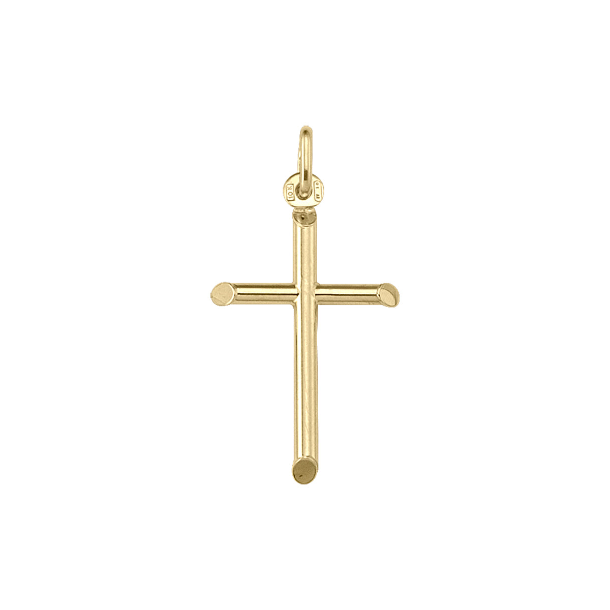 Classic Cross Pendant in 18K Yellow Gold