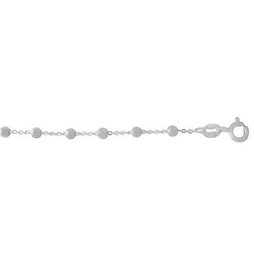 Strata Two Layers Ball Necklaces in Sterling Silver