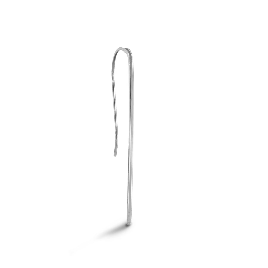 Line Earrings in Sterling Silver, two lenghts