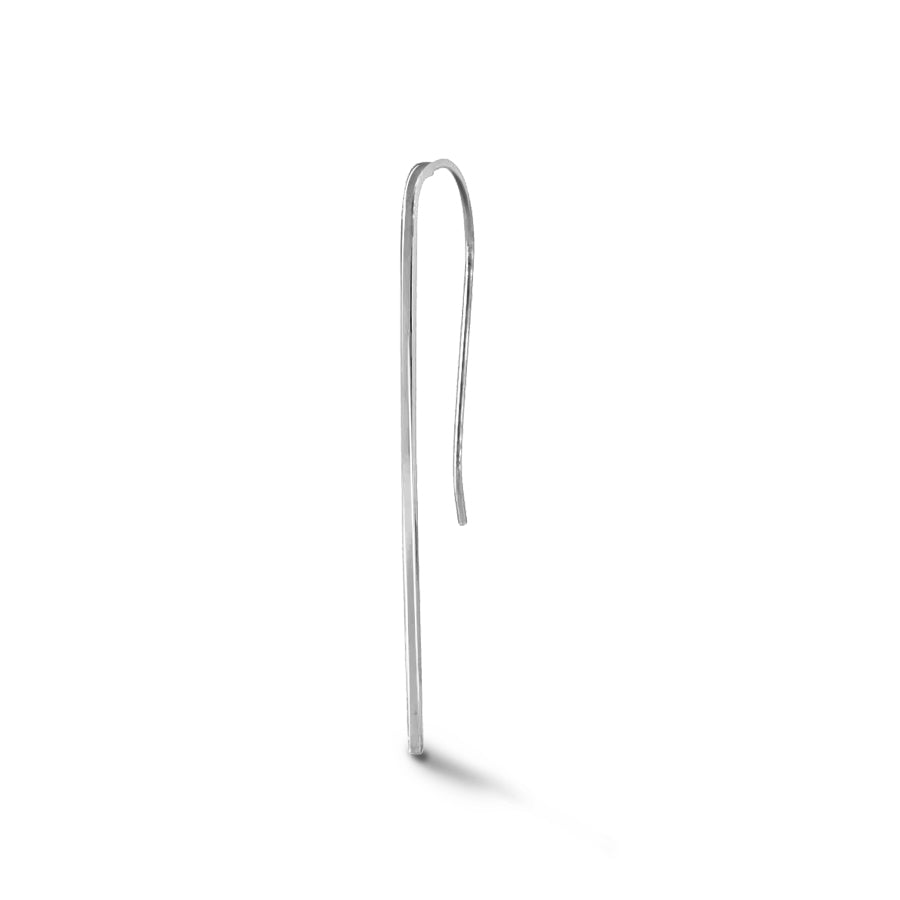 Line Earrings in Sterling Silver, two lenghts