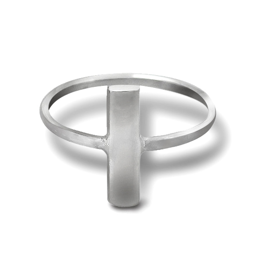 Bridges Line Ring set in Sterling Silver