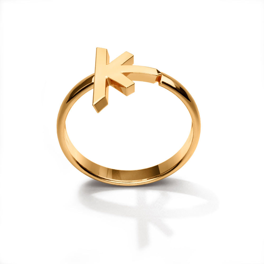 Truss Ring in 18K Yellow Gold