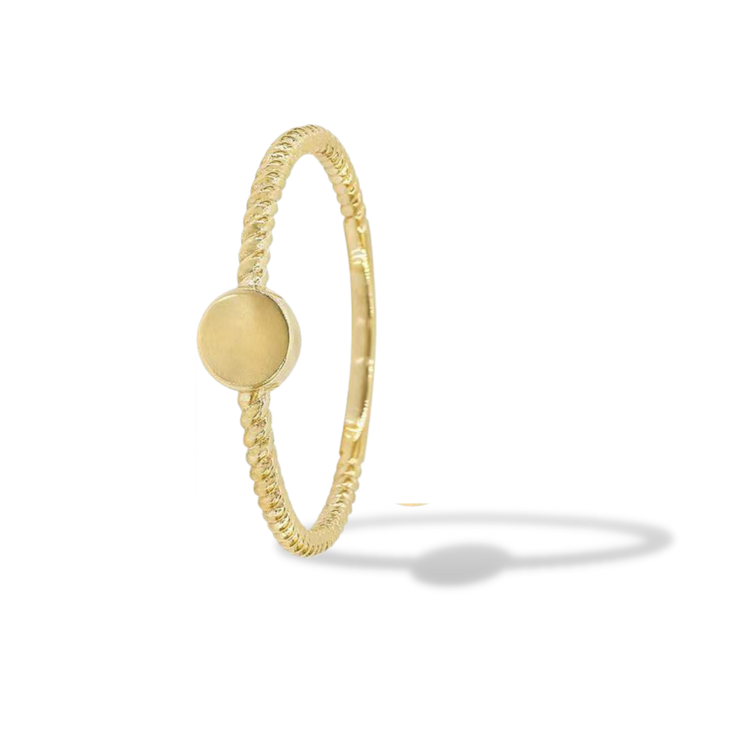 Stackable Rope Sun Ring