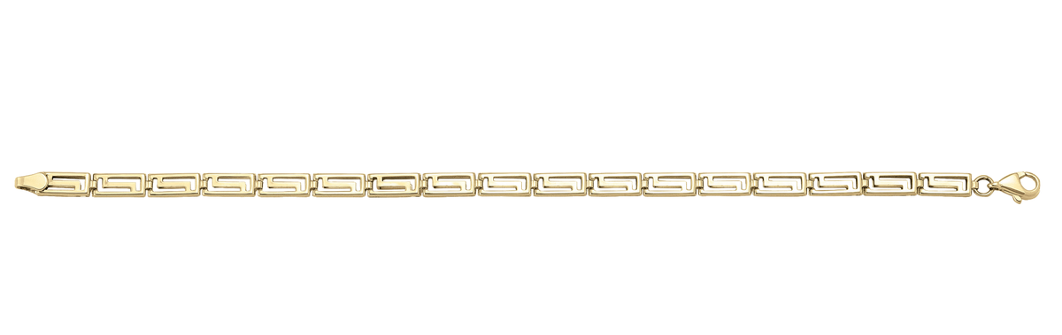 Squre Link Chain in 14K Gold
